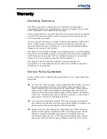 Preview for 29 page of Sota Claris i310D User Manual