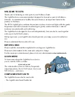 Preview for 2 page of Sota LightWorks LW1 Instruction Manual