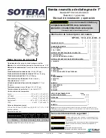 Предварительный просмотр 13 страницы Sotera SP100-10 Series Installation And Operation Manual