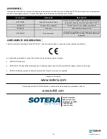 Предварительный просмотр 24 страницы Sotera SP100-10 Series Installation And Operation Manual