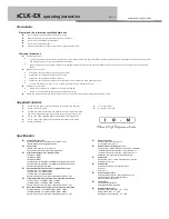 Preview for 1 page of SOtM sCLK-EX Operating Instructions Manual