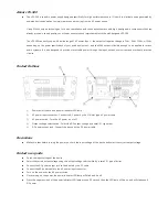 Предварительный просмотр 2 страницы SOtM sPS-500 Operating Instructions
