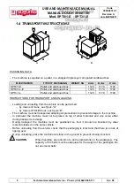 Preview for 10 page of Sottoriva SPT0/1-E Instruction Manual