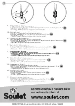 Предварительный просмотр 8 страницы Soulet 003877 Assembly Instructions Manual