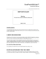 Preview for 13 page of SoulPad 4000-lite Instruction Manual