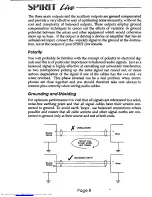 Предварительный просмотр 10 страницы souncraft Spirit live User Manual