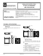 Sound Advance CT12F Installation Instructions Manual предпросмотр