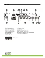 Preview for 8 page of Sound Choice Pro Audio T-120FP Operation Manual