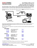 Sound Control Technologies Cat5 RemoteCam1-S Series Installation Manuallines preview