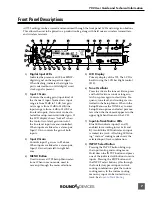 Предварительный просмотр 9 страницы Sound Devices 702 User Manual And Technical Information