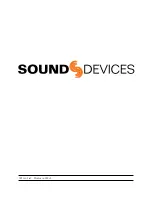 Предварительный просмотр 78 страницы Sound Devices 702 User Manual And Technical Information