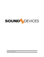 Предварительный просмотр 80 страницы Sound Devices 722 User Manual