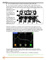 Preview for 22 page of Sound Devices CL-12 User Manual