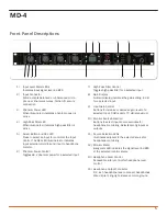 Preview for 4 page of Sound Devices MD-4 User Manual