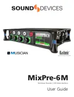 Sound Devices MixPre-6M User Manual предпросмотр