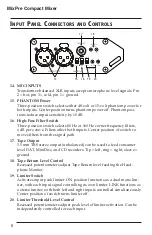 Предварительный просмотр 6 страницы Sound Devices MixPre User Manual