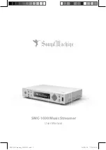 Sound Machine Premier SMC-1030 User Manual preview