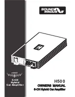 Sound Magus H500 Owner'S Manual preview