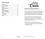 Preview for 2 page of Sound Oasis Bluetooth Baby OasisSound Machine Instruction Manual