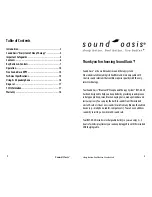 Предварительный просмотр 2 страницы Sound Oasis BST-80-20 Instruction Manual