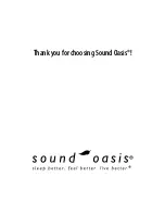 Предварительный просмотр 11 страницы Sound Oasis BST-80-20 Instruction Manual