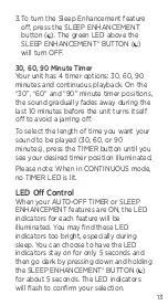 Preview for 14 page of Sound Oasis S-002-02 Instruction Manual