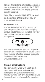 Preview for 15 page of Sound Oasis S-002-02 Instruction Manual