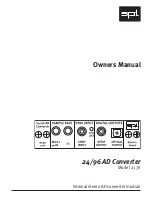 Sound Performance Lab 2376 Owner'S Manual предпросмотр