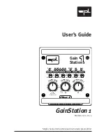 Sound Performance Lab Gain Station 2272 User Manual предпросмотр