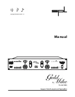 Sound Performance Lab GoldMike 9844 Manual preview