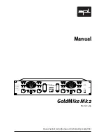 Sound Performance Lab GOLDMIKE MK2 2485 Manual preview