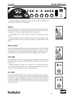 Предварительный просмотр 9 страницы Sound Performance Lab Kultube 2049 Owner'S Manual