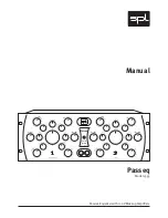 Предварительный просмотр 1 страницы Sound Performance Lab Passeq 2595 Owner'S Manual