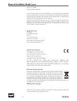 Preview for 2 page of Sound Performance Lab RackPack 2710 Manual