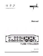 Предварительный просмотр 1 страницы Sound Performance Lab TUBE VITALIZER 9530 User Manual