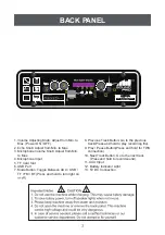 Preview for 3 page of Sound Pro NDS-1235 Instruction Manual