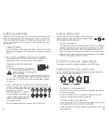 Предварительный просмотр 4 страницы Sound Projections Sound Machine SM-5 User Manual