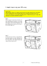 Preview for 9 page of Sound Projects SPX Series General Info And Operation Manual