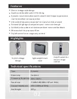 Preview for 3 page of Sound Sation TA54D User Manual