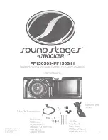 Sound Stages PF150S09 Manual preview