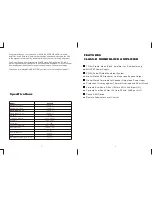 Preview for 2 page of Sound Storm D3000SL User Manual