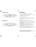 Preview for 3 page of Sound Storm D3000SL User Manual