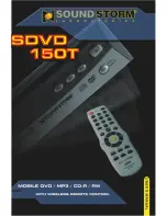 Sound Storm SDVD150T User Manual preview