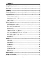 Preview for 3 page of Sound Storm SDVD150T User Manual