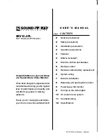 Preview for 1 page of Sound Storm SSV10.4FL User Manual