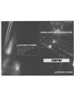 Sound Storm SWFM User Manual preview