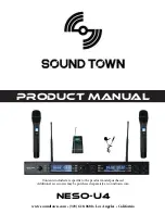 Sound Town NESO-U4HH Product Manual preview