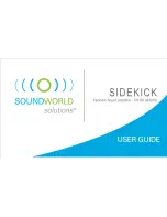 Preview for 1 page of Sound World Solutions Sidekick HD-100 Series User Manual