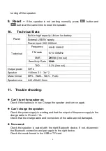 Preview for 6 page of Soundance SDY019 User Manual