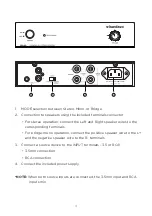 Preview for 4 page of Soundavo CSA-60 Owner'S Manual